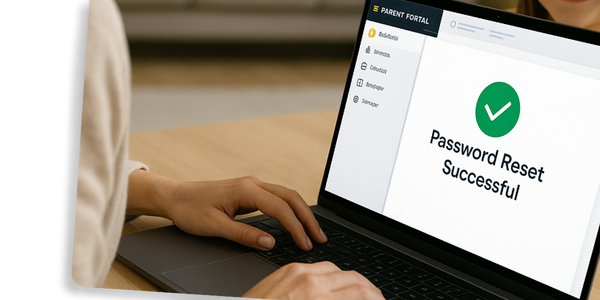 Instant parent password reset
